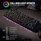 Игровая Клавиатура ATTACK SHARK X68 HE Black Магнитные Свитчи. Проводная 8000Hz/s. RGB Подсветка, 68 keys, Switch 0.1mm. Rapid Trigger - изображение 6