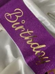 Стрічка на плече на День народження Birthday Princess Honey Fashion Accessories One Size фіолетовий (12-313) - изображение 4
