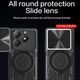 Чехол Magnetic Shield для Realme Note 60x / RMX3938 бампер противоударный с подставкой кольцом Black - изображение 4