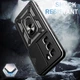 Чехол Hide Shield для Infinix Hot 50 Pro / X6881 бампер противоударный с подставкой кольцом Black - изображение 4