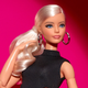 Кукла Барби Базовая Платиновая Блондинка в черном мини-платье Barbie Signature Basics Model 02 Platinum Blonde (JBH71) - изображение 9