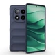 Чехол Wave Shield для Xiaomi Redmi Note 14 Pro 4G бампер противоударный Blue - изображение 1