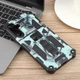 Чехол Military Shield для Samsung Galaxy A26 5G / A266 бампер противоударный с подставкой Turquoise - изображение 3