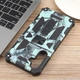 Чехол Military Shield для Samsung Galaxy A26 5G / A266 бампер противоударный с подставкой Turquoise - изображение 4