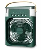 Мини вентилятор с контейнером для льда ART 9418 с LED подсветкой 21х16х6 см зеленый - изображение 1