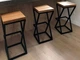 Стілець барний в стилі лофт EcoLoft IN-2453 - зображення 2