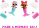 Lol surprise mermaids color change tots лялька лол русалонька з мінливим кольором хвостом мермаїдс - зображення 4
