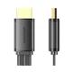 Кабель Vention HDMI-HDMI v2.1 8K 60Hz 4K 144Hz 2K 240Hz QFT 48Gbps 2m Flat Cotton Black (ALKBH) - зображення 3