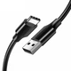 Кабель Ugreen USB-Type-C 1m 3A 18W Nickel Plating Black US287 - изображение 2