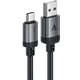 Кабель Acefast C20-04 USB 2.0 AM to Type-C M 1.2 м 3A aluminum alloy Black (6974316283782) - изображение 1