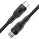 Кабель Acefast C8-03 USB 2.0 Type-C to Type-C 1.2 м 3A Black (6974316282716) - изображение 3