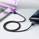Кабель Acefast C20-04 USB 2.0 AM to Type-C M 1.2 м 3A aluminum alloy Black (6974316283782) - изображение 5