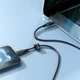 Кабель Acefast C3-01 USB 2.0 USB-C to Lightning 1.2 м 3A TPE Black (6974316280804) - изображение 4