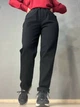 Джинсы женские Vanver 81888 mom jeans relax comfort талия на резинке большие размеры 30 черные - изображение 8