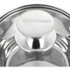 Каструля Ofenbach Casserole з нержавіючої сталі 2400мл зі скляною кришкою (246112) - изображение 4