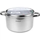 Каструля індукційна Ofenbach Casserole із нержавіючої сталі 5.5л зі скляною кришкою (246119) - изображение 7
