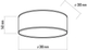 Люстра TK LIGHTING CAREN 4C-PL380 4xE27 max 15W серая - изображение 2