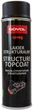 Краска структурная для пластика (черная) 500 мл NOVOL Structure Topcoat (аэрозоль) - изображение 1