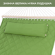 Двухместный гамак SOFT зеленый XXL 200x140 с планками WCG - изображение 9