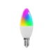 Розумна лампочка E14 LED Smart Bulb RGB Bluetooth різнокольорова смарт лампа 9 Вт з керуванням у додатку Tuya - зображення 5
