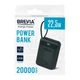 Повербанк 20000 mAh для телефона умб для айфона Туре C - Lightning Brevia 22.5W c LCD-дисплеєм (45222) - зображення 9