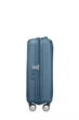 Ручна поклажа American Tourister 55 см Soundbox BLUE, 4 колеса спінер, телескопічна ручка - изображение 5