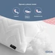 Подушка для тела сна отдыха NORDIC+ 40х140 см IDEIA антиаллергенная длинная белая холлофайбер с молнией - изображение 4