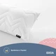 Подушка для тела сна отдыха NORDIC+ 40х140 см IDEIA антиаллергенная длинная белая холлофайбер с молнией - изображение 7