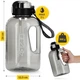 Бутылка для воды спортивная 4FIZJO 2000 мл Grey (P-5905973403825) - изображение 4