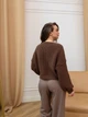 Вязаний кардиган Bergamo Larionoff 42-46 коричневий (Bergamo_brown) - зображення 7