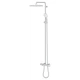 Душевая система настенного монтажа с термостатом для ванны Grohe Tempesta System 250 Cube (26691001 - изображение 3