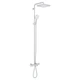 Душевая система настенного монтажа с термостатом для ванны Grohe Tempesta System 250 Cube (26691001 - изображение 5