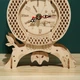 Конструктор Часы Сова Robotime 3D пазл деревянный Owl Clock Mechanical LG802 - изображение 8