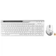 Комплект (клавиатура, мышь) беспроводной A4Tech FB2535C Icy White (469397) - изображение 1