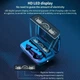 Бездротова bluetooth-гарнітура M19 із зарядним відсіком дисплеєм - зображення 6