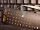 Наклейки на клавиатуру универсальные виниловые Best Key mini PRO матовая черная не прозрачная ОРАНЖЕВАЯ, 70 кл. - изображение 2