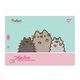 Альбом для рисования для рисования А4 12 листов100 скоба,с перфорацией Pusheen YES 130588 - изображение 1