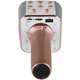 Мікрофон для караоке бездротовий bluetooth WSTER WS-1688 Розовий 5 видів голосу - зображення 4