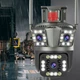 Уличная камера видеонаблюдения PTZ 3L V33 с 3 независимыми объективами со световым сигналом Черная (127-14-16974) - изображение 5