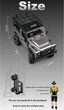 Машинка на радіокеруванні MN99S LAND ROVER DEFENDER 90 1:12 PRO версія сірий - зображення 7