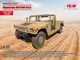 Збірна модель 1/35 Бронеавтомобіль Humvee M1097A2 ICM 35435 - изображение 1