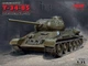 Збірна модель 1/35 Танк Т-34-85 ICM 35367 - изображение 1