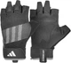 Перчатки для фитнеса Adidas Performance Training Gloves р. L (ADGB-15013GR) Black/Grey - изображение 2