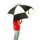 Механічний парасолька-гольфер Fulton Stormshield S669 Black White (Чорно-Білий) - зображення 3
