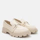 Женские лоферы кожаные Ashoes Гуччи 36 23.5 см Бежевые (ROZ6501005644) - изображение 3