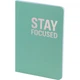 Записная книжка Axent Motivation "Stay focused" А5 80 листов клеточка мятная (8700-15-A) - изображение 2