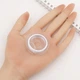 Тросик Ювелірний Ланка Сталь 0.38мм/10м, Білий Дим, 0.38мм, близько 10м/котушка - зображення 7