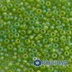 Бисер 51430 Чешский Preciosa 10/0, Прозрачный матовый TM, Зеленый, Круглый, 50 г - изображение 2