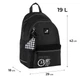 Рюкзак Kite Education teens K25-2575M-2 M(140 - 160 см) 42x29x18 черный - изображение 2