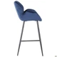 Стілець барний AMF Alphabet N black/royal blue (547272) - зображення 3